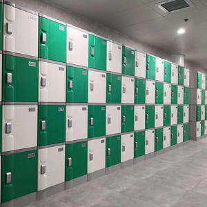 中国abs储物柜制造工厂廉价销售热成型塑料储物柜小型彩色保险箱组装abs学校储物柜