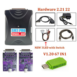 Dispositivo di programmazione SM2 Pro J2534 ECU-supporta 67 in 1 modulo di lettura e scrittura/clonazione ECU/aggiornamento di potenza/OBD2 e modalità Bench - Product Image 3