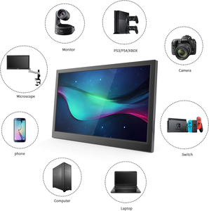 Monitor extensor de pantalla táctil portátil 15,6 "FHD 16:9 HDMI y tipo C W/Sound - Expand Laptop Display - Product Image 1