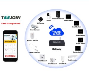 WIFI Smart Home and Building Automation sistemi di controllo integrati sistema di controllo dell'automazione domestica completo funziona con Alexa Google
