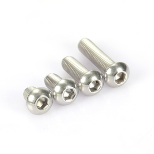 M2 M2.5 M3 M3.5 M4 M5M6ステンレス鋼304なべ頭六角ネジソケットボタン頭ネジマイクロ小ネジ - Product Image 2