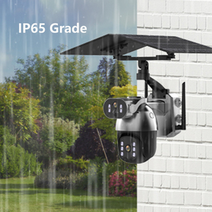 12W 6MP Dual Lens Wifi Solar Powered <strong>Camera</strong> 4G SIM Card PTZ IP <strong>Camera</strong> Outdoor 4G Solar Dual Security <strong>Camera</strong> - Product Image 6