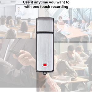 Mini Digital Voice <strong>Recorder</strong> 8GB USB Flash Drive and Mp3 Function/Long Hours Recording for Meetings and Transfer Files - Product Image 4