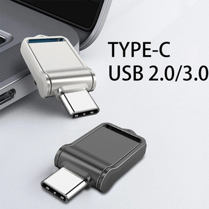 时尚USB 3.0 Type-C 4GB 128GB闪存驱动器2.0 2合1旋转闪存驱动器，适用于安卓定制徽标盒包装 - Product Image 6