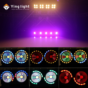 ไฟสปอตไลท์ LED 3ตา350วัตต์สีขาวอบอุ่นพร้อมตัวควบคุม DMX512สำหรับโปรไฟล์ดีเจ - Product Image 4