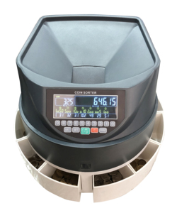 DB450LCD硬币计数器快速新型硬币分拣机高速硬币计数机 - Product Image 3