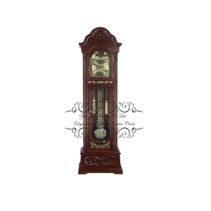 祖父时钟的额外功能包括音量控制和自动夜间铃声关闭选项 - Product Image 2
