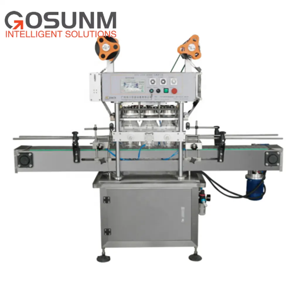 GOSUNM Automatic Apinoid Wiper Filling Machine and Apinoid Wiper Bottle Sealing Machine Line