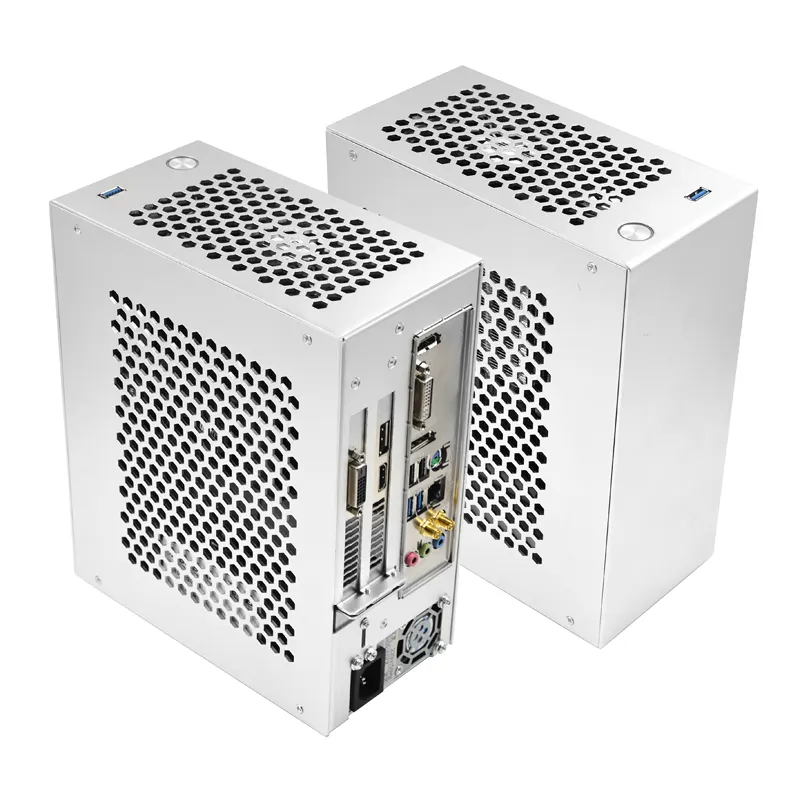 S3 MINI ITX Gehäuse Aluminium 5 Liter PC Gaming Kleines Gehäuse mit Griffs tütze RTX3060/13600 Computer Compact A4 Gehäuse