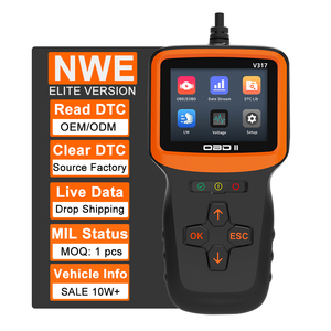 Escáner OBD2 para coche V317, función de motor OBD completa, pantalla a Color de 2,8 pulgadas, lector de código de coche OBDII, herramientas de diagnóstico automotriz OBD2