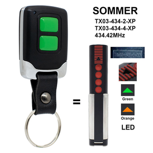SOMMER TX03 434 4 XP 434MHz garaj kapı uzaktan kumandası 434.42MHz SOMMER 4013 TX03-434-4-XP elektrik kapısı uzaktan kumanda - Product Image 2