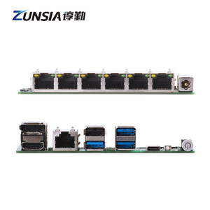 Zunsia Industrial Robot scheda madre Nano ITX 6 Lan 12th 13th Gen Intel Core I3 I5 I7 DDR5 Router Pfsense Firewall scheda madre - Product Image 3