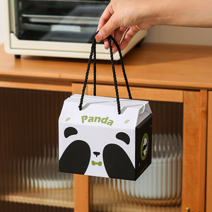 Karikatür Panda seramik kupa Porcel ainildlife kahve kupası renkli zarif hediye kutusu iş hediye ile doğum günü hediyesi - Product Image 4
