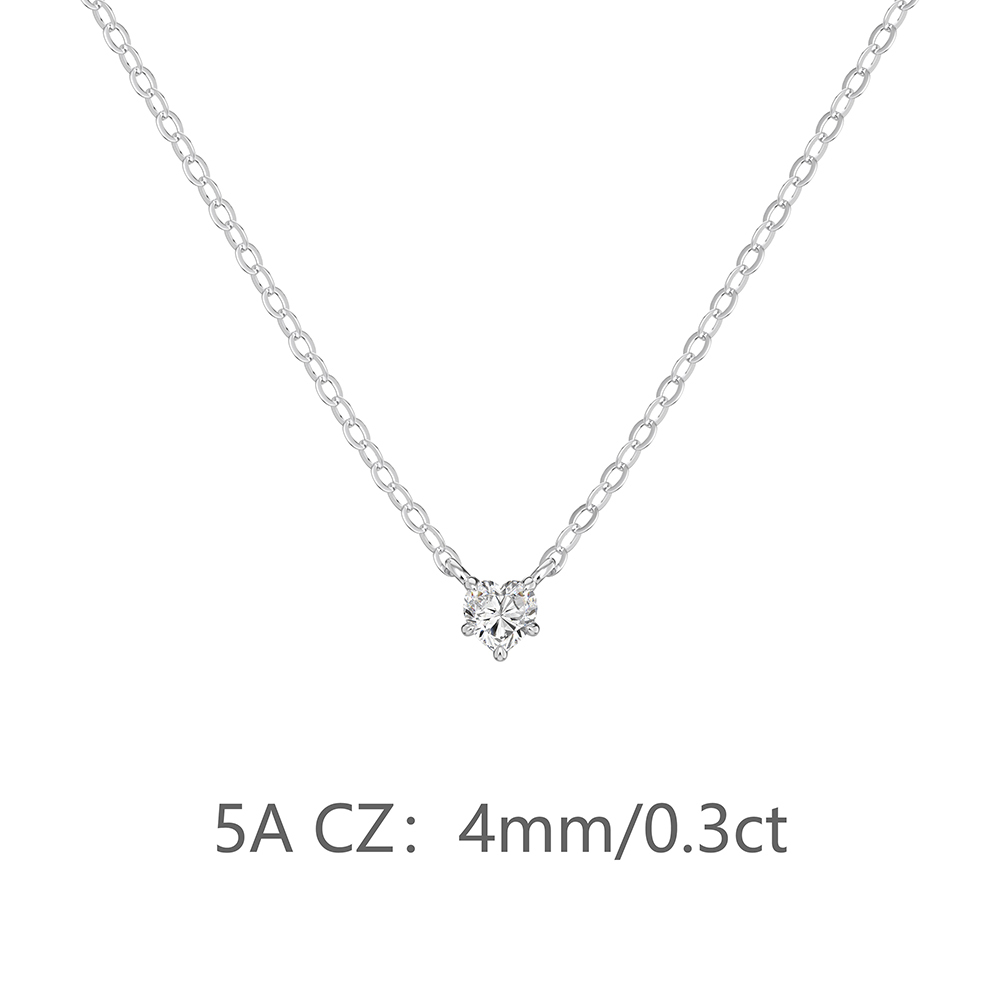 Silver 4mm-DY191711-S-W-WH