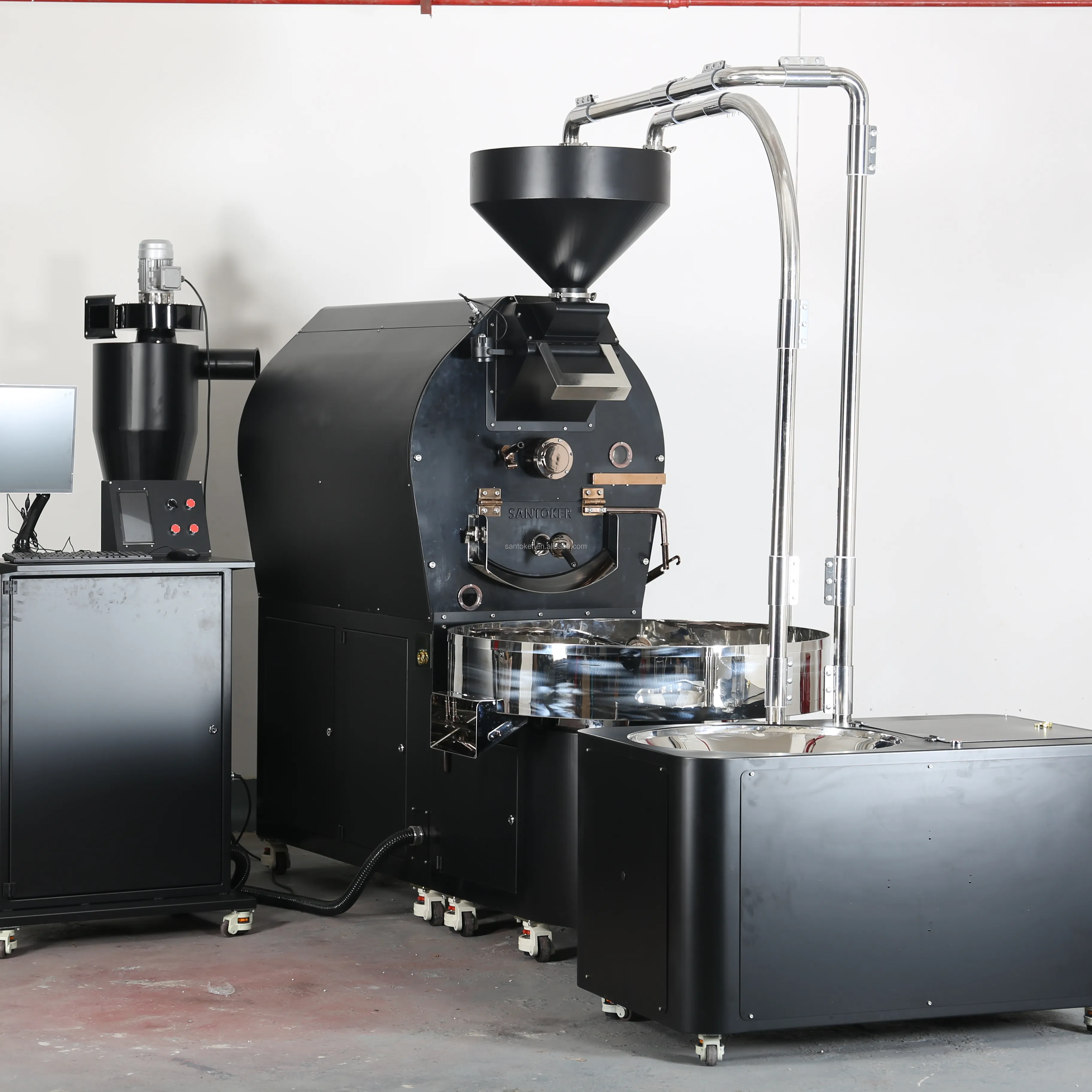 SANTOKER R30 מאסטר 30kg קפה צליית למכירה קפה לצליה מכונה מסחרי קפה לצליה