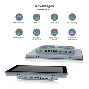Industrial Pc Ip66 Waterproof Panel Pc <strong>Embedded</strong> Computer Aluminum Intel J1900 J6412 I3 I5 I7 Industrial Computer &amp; Accessories - Product Image 6