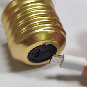 หลอดไฟ LED A70 USB แบบชาร์จไฟได้สำหรับตกแต่งห้องนอน E40 - Product Image 6