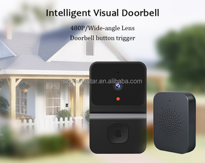 480P Rainproof Wifi <strong>Wireless</strong> Smart <strong>Security</strong> Home <strong>System</strong> Ring Doorbell <strong>Wireless</strong> with Ding Dong - Product Image 3