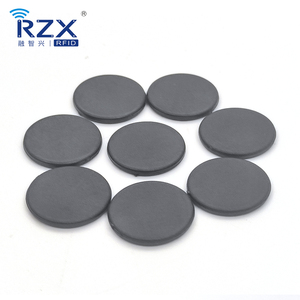 Suitable for High Temperature Sewing on Cloth PPS Material HF Dia15mm Laundry <strong>Tag</strong> 200 Times Washable RFID NFC Coin Mini <strong>Tag</strong> - Product Image 3