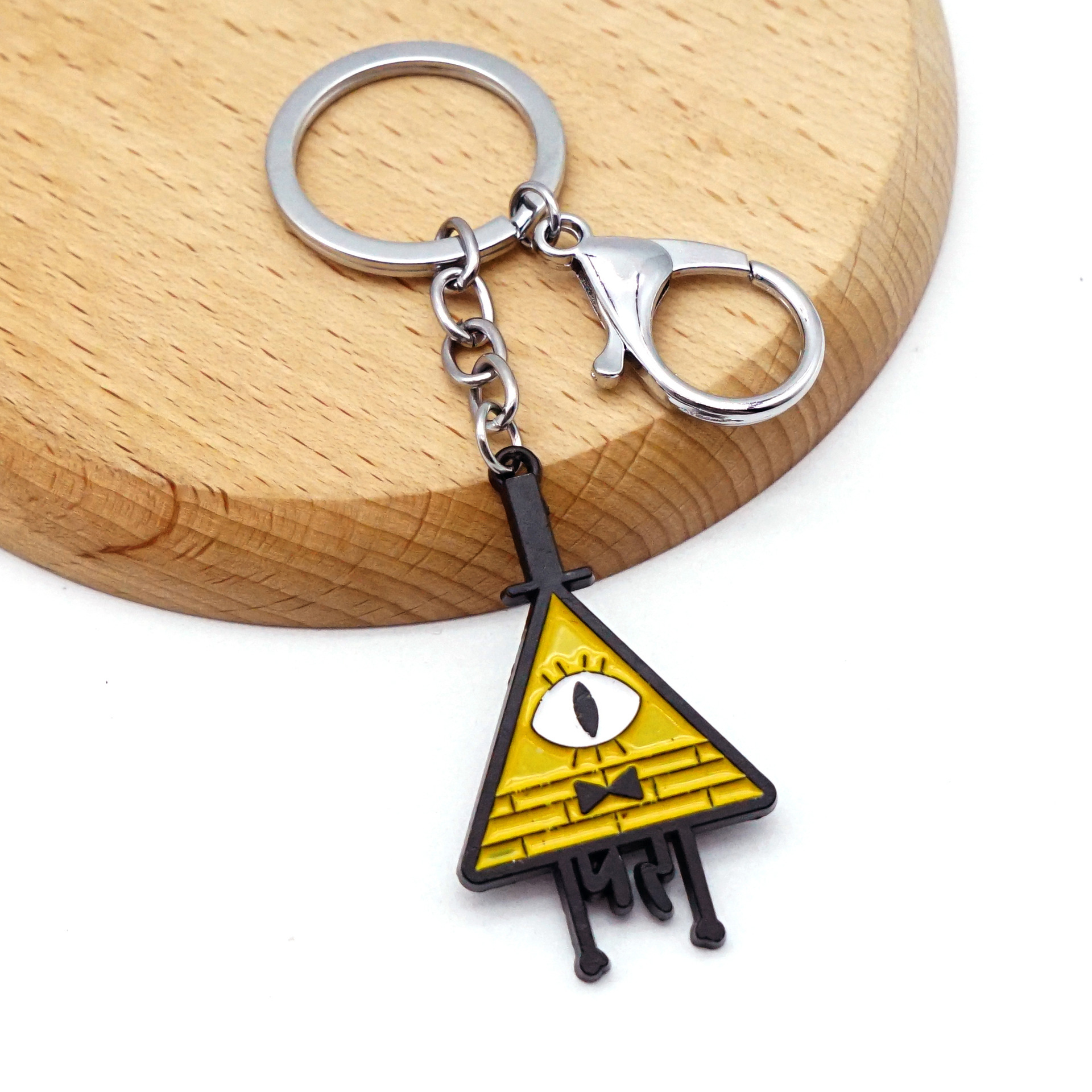 Black and yellow lobster clasp