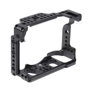 <span class=keywords><strong>Z6</strong></span>/z7 וידאו מצלמה כלוב עבור nikon מצלמה וידאו סרט מייצב מסגסוגת אלומיניום מסגרת הרחבה