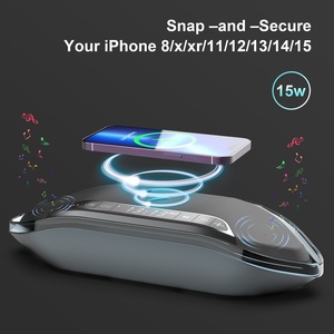 2024 Hot-Selling <strong>Multi</strong>-<strong>Functional</strong> Smart <strong>Speaker</strong> Wireless Charging with BT Connectivity and Clock Display - Product Image 3