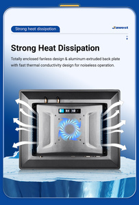 All in One Touchscreen Panel Pc Pcap Ipc J6412 Linux Win Fanless Ip65 Compact Industry <strong>Embedded</strong> Computer <strong>for</strong> Automation Control - Product Image 2