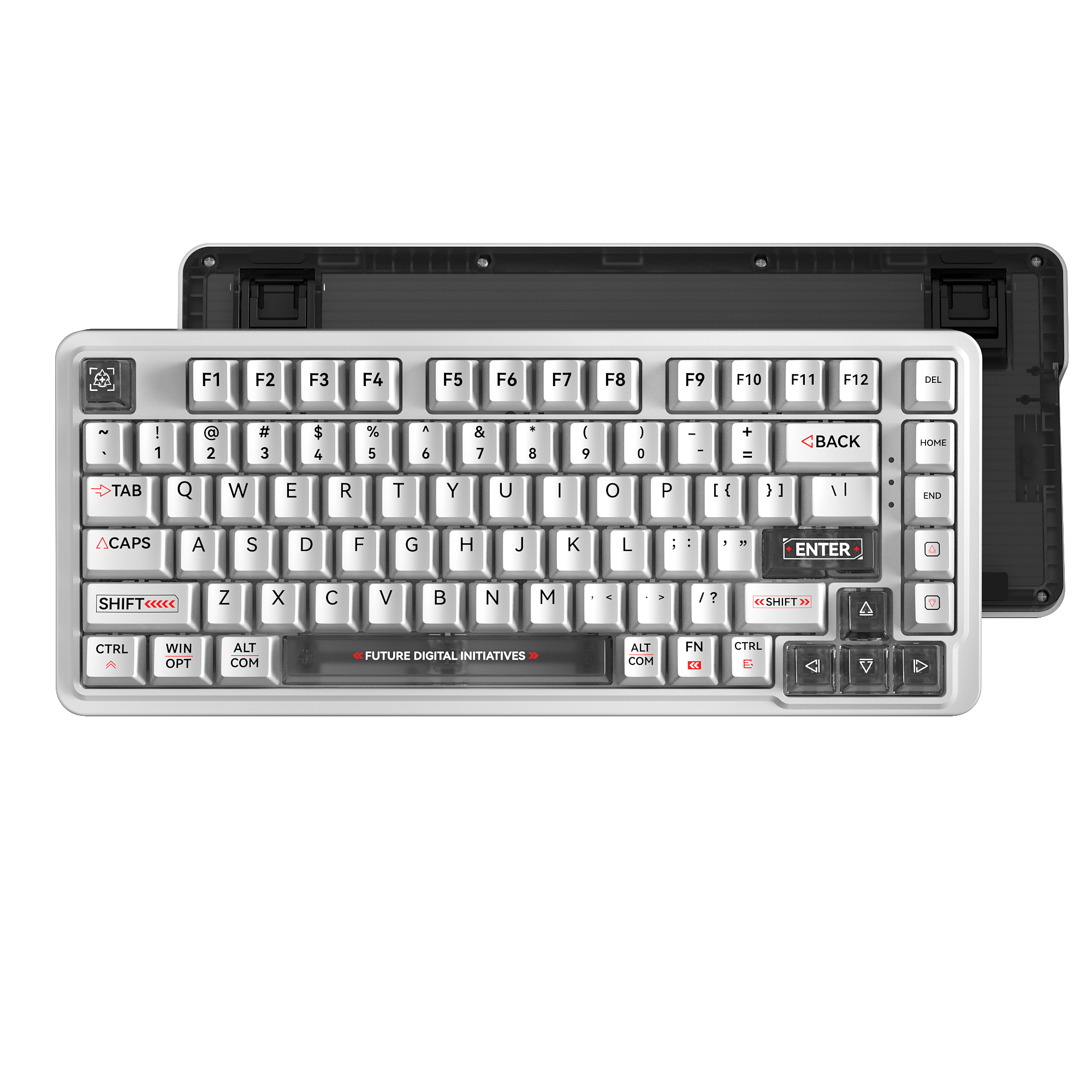 Capuchons de touches flash blancs-ZT82