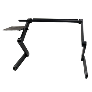 Multifunctional Ergonomic <strong>Notebook</strong> <strong>Computer</strong> Holder Height Adjustable Aluminum Laptop Folding <strong>Table</strong> with 2 USBxCooling Fans - Product Image 5