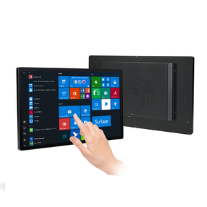 Pantalla táctil capacitiva frontal IP65 impermeable 21,5 todo en uno PC panel de pantalla táctil de ordenador monitor táctil de 21 pulgadas para auto - Product Image 4