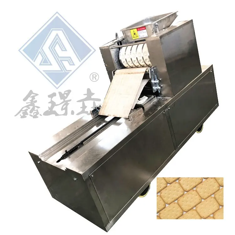 bakery equipment for sale industrial factory 100kg/h tray type walnut cake biscuits cookies automatic biscuits making machine