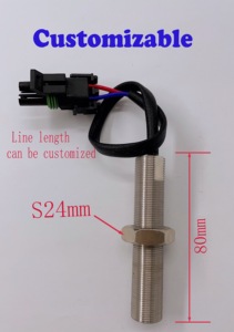 M16 * 1ホール効果速度センサー磁気電気タコメトリックトランスデューサーカスタマイズ速度センサー工場販売 - Product Image 2