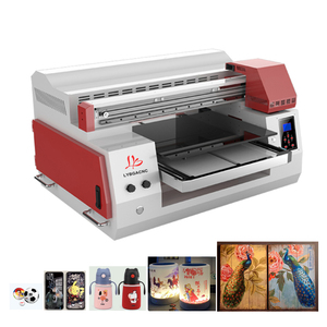 UV çift tam otomatik masaüstü fotoğraf UV DTG mürekkep püskürtmeli yazıcı makinesi LY 5040 USB kızılötesi ışın tedbir kolay kullanım 2880 DPI - Product Image 2