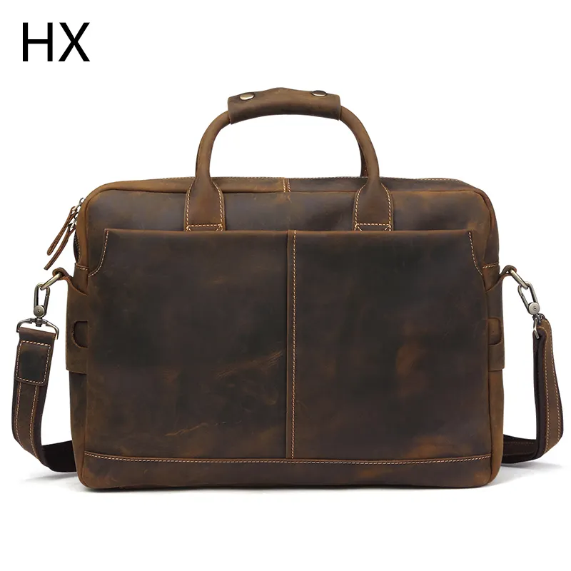 OEM valigetta uomo grande capacità su misura impermeabile borsa per Laptop di alta qualità in pelle sintetica borse per gli uomini