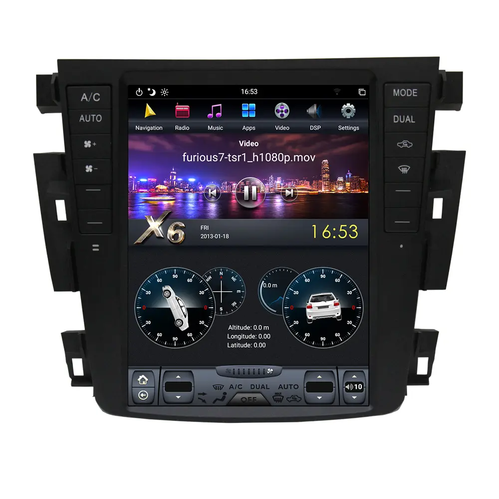 PX6 Android Car-play auto para Nissan Teana 2003-2007 sistema estéreo 4G WIFI navegación GPS REPRODUCTOR DE DVD para coche IPS RDS DSP video automático