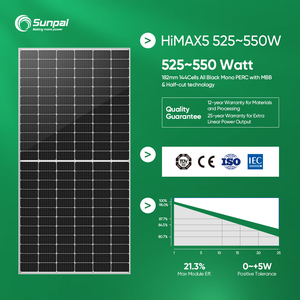 Sunpal 10Kw混合太阳能电池板能源系统5Kw 15Kw 50Kw 20Kw 100Kw成套太阳能系统，带家用存储装置 - Product Image 3