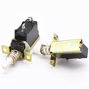 KDC A04 2 yüksek akım 4 pin kendinden kilitleme anahtarı dış yay basmalı düğme anahtarı - Product Image 6