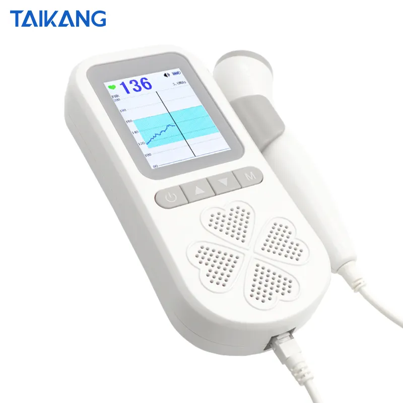 Digital Ultrasound 3 MHz TFT Curve and Digital Display Baby Heart Sound Fetal Doppler