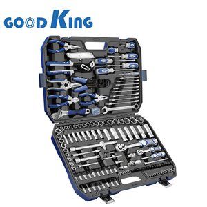 GOODKING 161 Pcs通用家用工具包汽车修理套装扳手工具箱11611