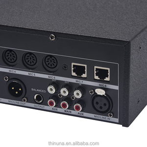 Thinuna VA-7000 цифровой Многофункциональный профессиональный микрофон Беспроводная Конференц-система полнофункциональный Цифровой Конференц-контроллер - Product Image 4