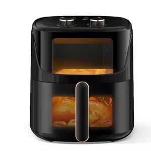 Multi-functional <strong>Digital</strong> Touch Screen Easy Clean Nonstick Basket <strong>Timer</strong> &amp; <strong>Temperature</strong> <strong>Controls</strong> Air Fryer - Product Image 1