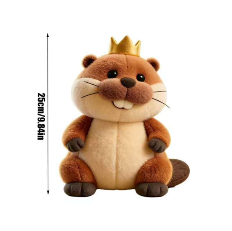 Couronne castor 25cm