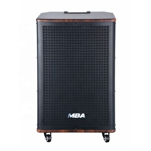 ¡1500W Super poder! Subwoofer de madera para Karaoke, carrito multifunción de 15 pulgadas para fiesta privada, color azul, altavoz de escenario - Product Image 3