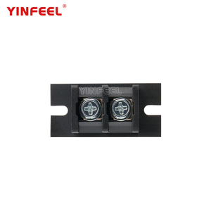 YINFEEL IF-4924-2-2-50A Bar Tipo Terminal Bloco Terminal Parafuso para Distribuição De Energia Gabinete Elétrico Sistema Inversor Controlador