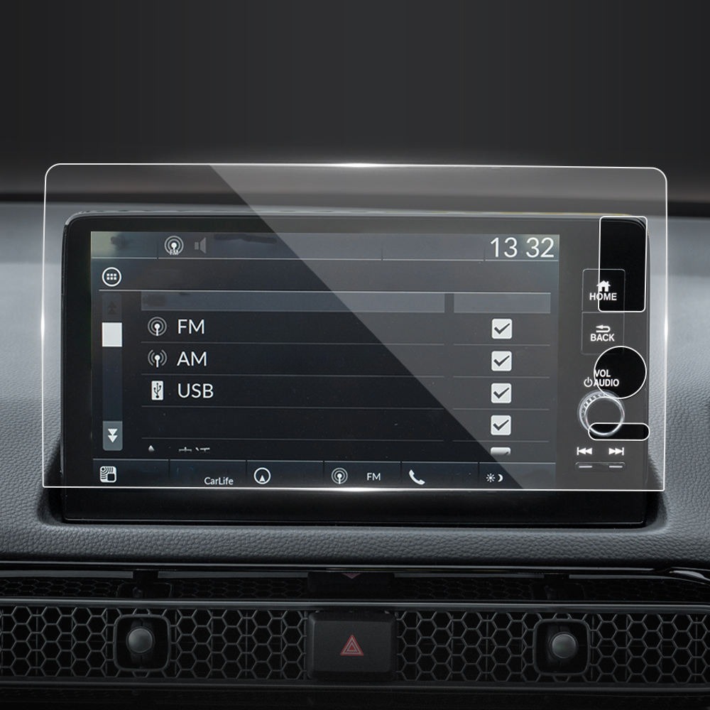 Transparent/ For Honda CR-V EX-L HRV Civic 2023+ Navi 9"