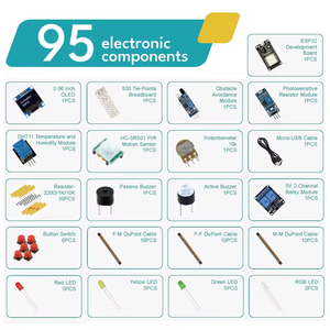 Benutzer definierte Super Development Board Display neueste Learning Kit Andere pädagogische Starter Kit für Arduino für ESP32