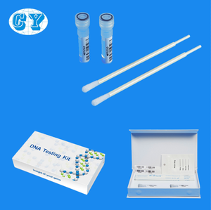 IClean % floke edilmiş Swab DNA Test kiti örnek toplama için baba ve ataları DNA biyokimyasal analiz sistemi - Product Image 5