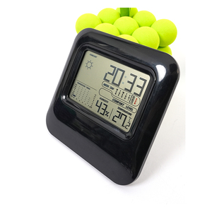 Multifunzione a grande schermo quadrato a Led orologio da parete telecomando digitale sveglia Display calendario temperatura orologio da tavolo - Product Image 2