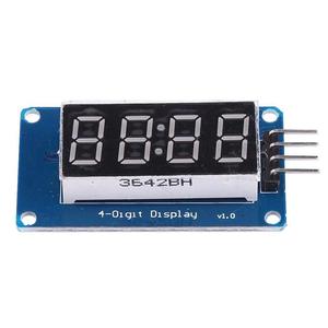Für 0,36 "<span class=keywords><strong>4</strong></span>-stelliges Röhren-LED-Segment-Anzeige modul und Kabels atz TM1637 Antriebs-Chip-Röhren uhr anzeige für <span class=keywords><strong>Arduino</strong></span> UNO R3 - Product Image 2