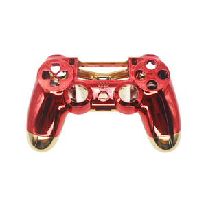 ABS cromado personalizado para mando de PS4, funda frontal y trasera cromada con juego de botones completos - Product Image 2